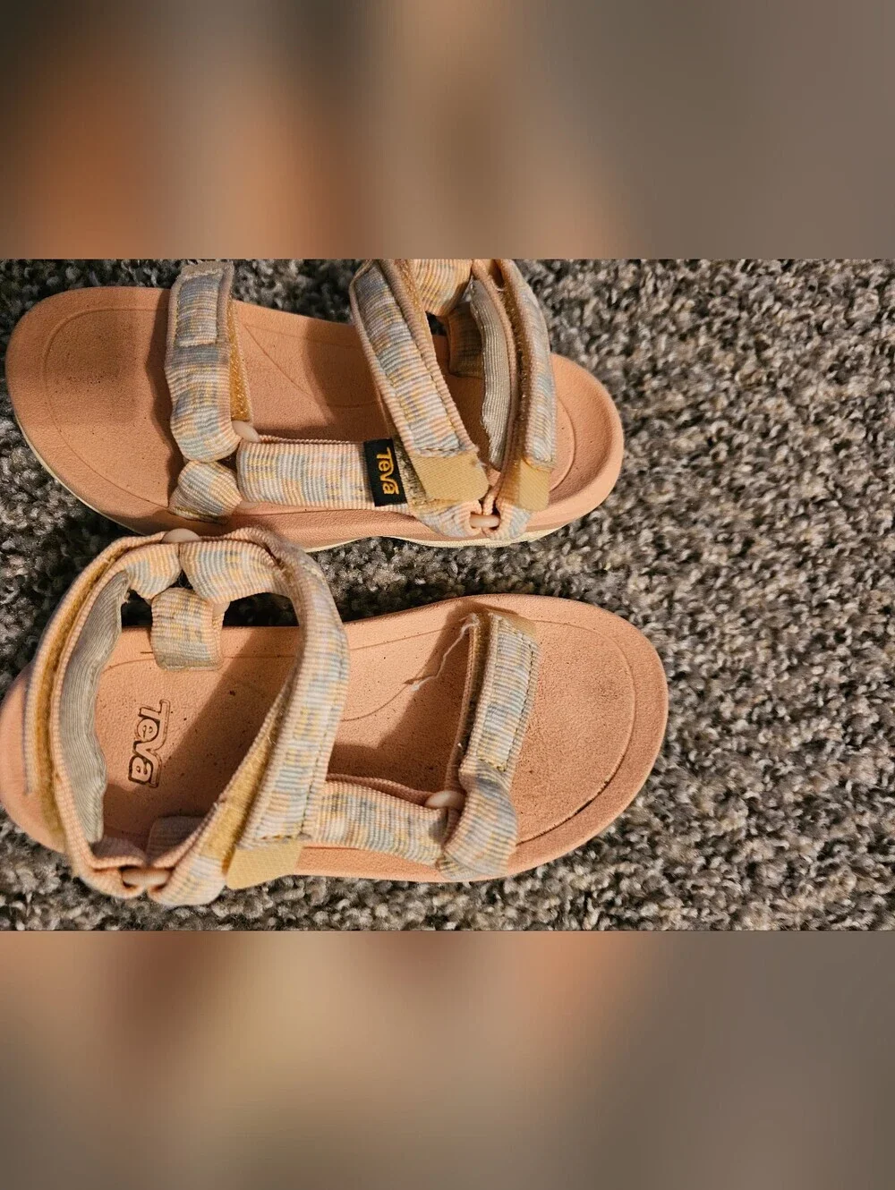 Teva comfortable peach